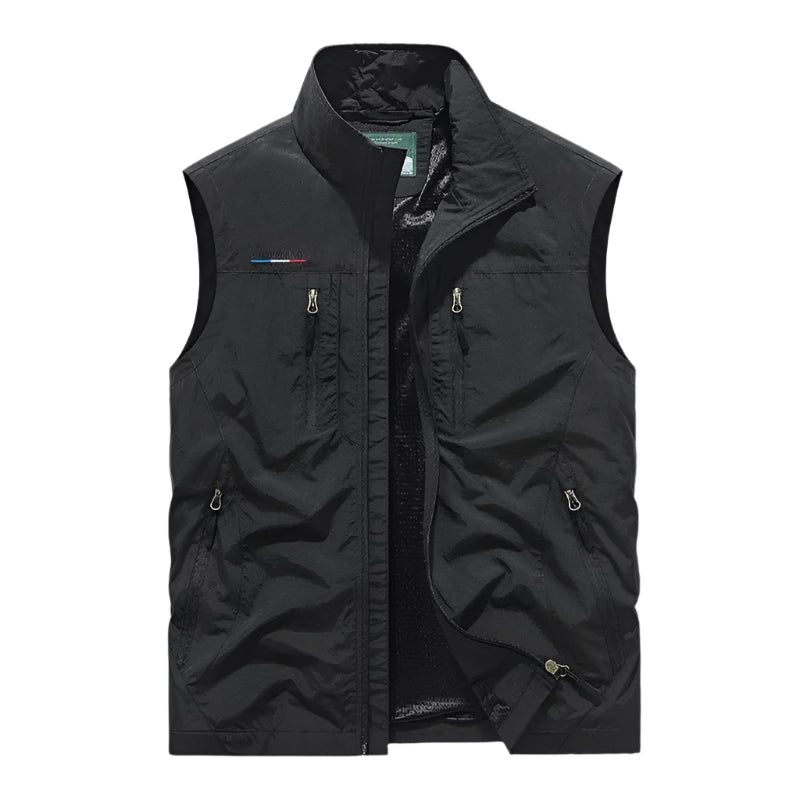 Men's - Utility Vest - Multi-Pocket Design - Outdoor Adventure Vest
