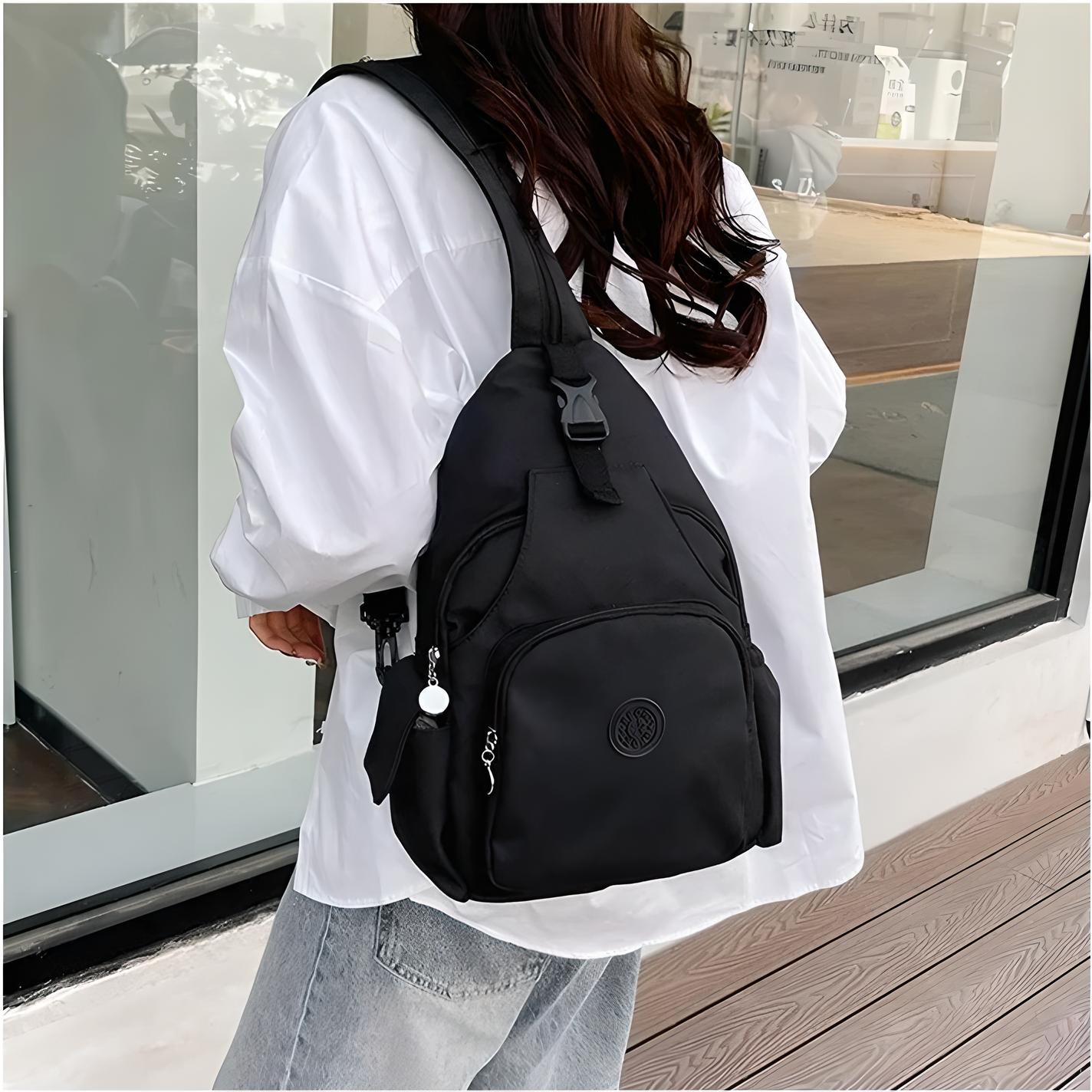 20L Convertible Anti-Theft Crossbody Bag - Versatile Nylon Design - Perfect for Travel and Everyday Use