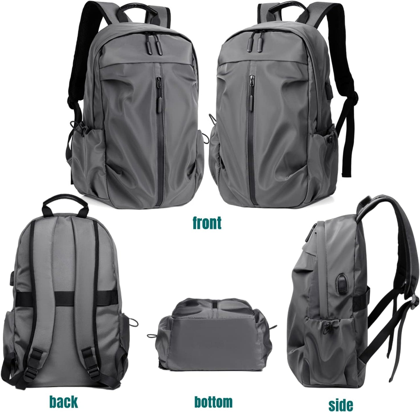 20L Anti-Theft Charging Backpack - Durable Fabric - Secure & Convenient Travel Companion