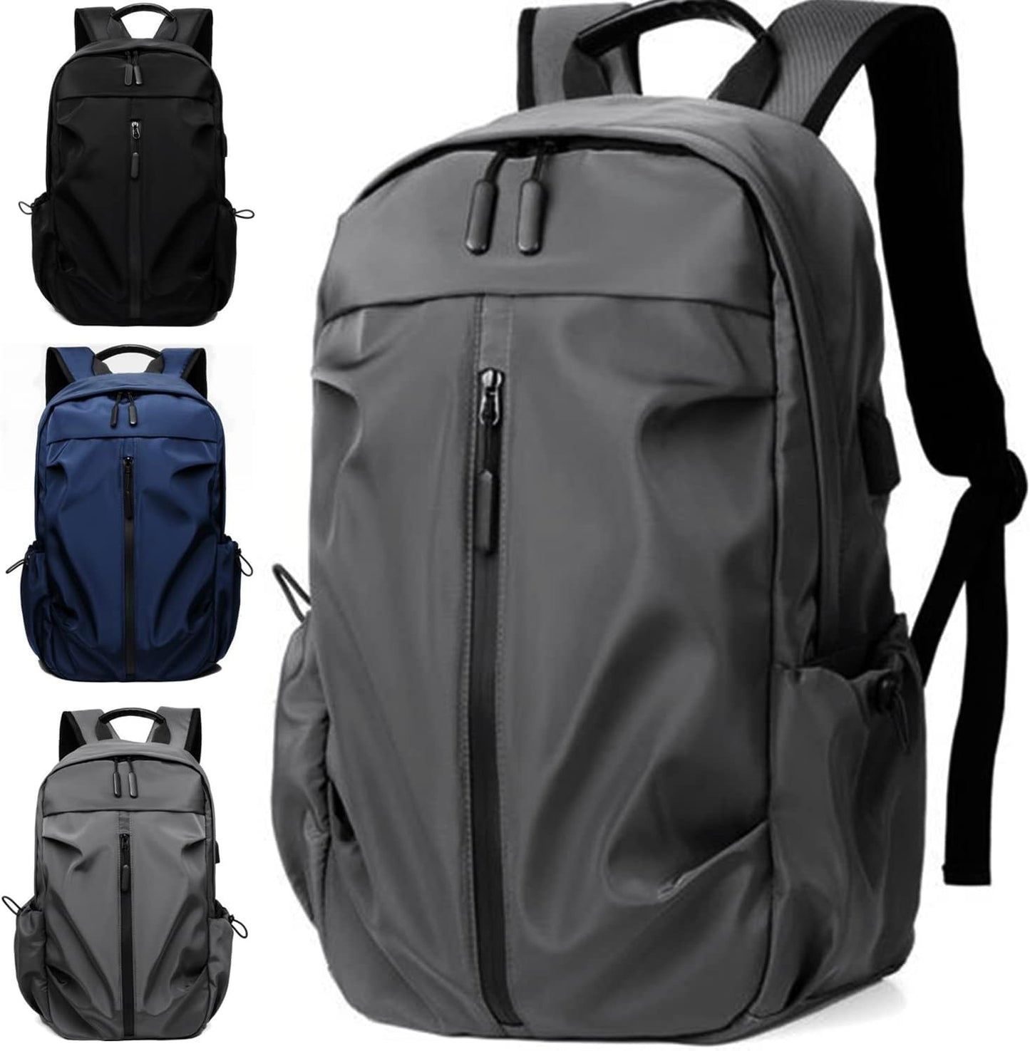 20L Anti-Theft Charging Backpack - Durable Fabric - Secure & Convenient Travel Companion