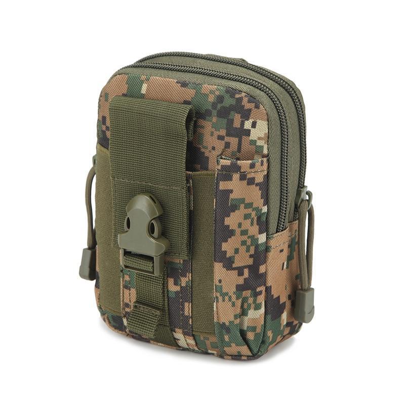 Men's - Tactical Waist Bag - Small Pocket - Running, Travel & Camping Bag