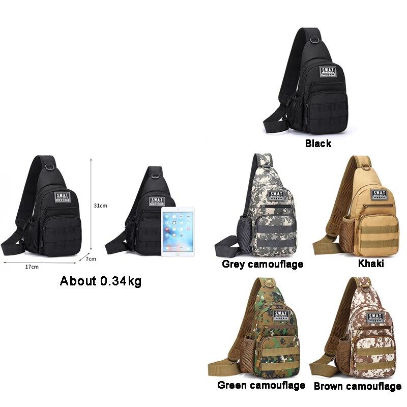 20L - Camouflage Shoulder Bag for Men - Durable Sports Messenger Backpack for School & Travel