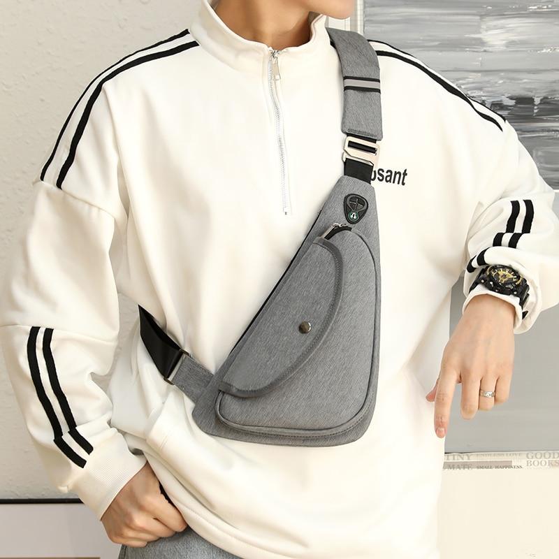 20L - Sling Chest Bag - Anti-theft Crossbody Sports Bag with Headphone Jack - Perfect for Mini Travel Adventures
