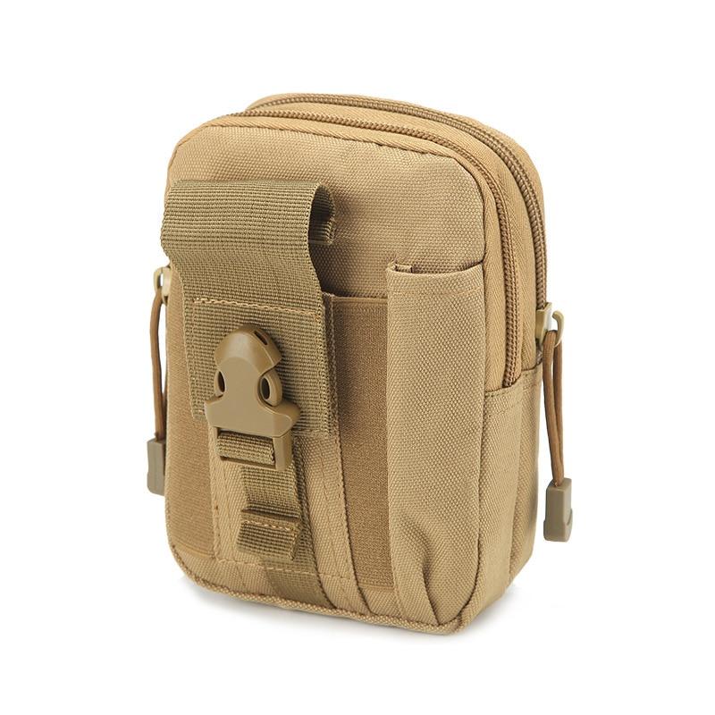Men's - Tactical Waist Bag - Small Pocket - Running, Travel & Camping Bag