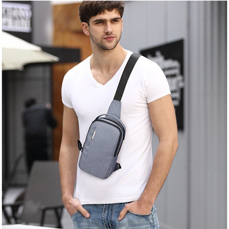 20L - Sling Chest Bag - Durable Cross-Body Messenger Handbag - Stylish Sacoche for Men