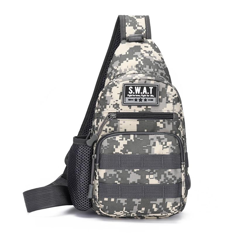 20L - Camouflage Shoulder Bag for Men - Durable Sports Messenger Backpack for School & Travel