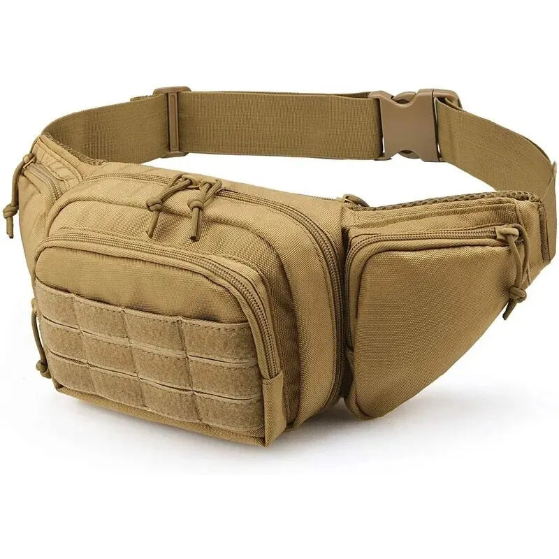 Tactical Waist Bag - Waterproof & Durable - Ideal for Outdoor Adventures and Everyday Use