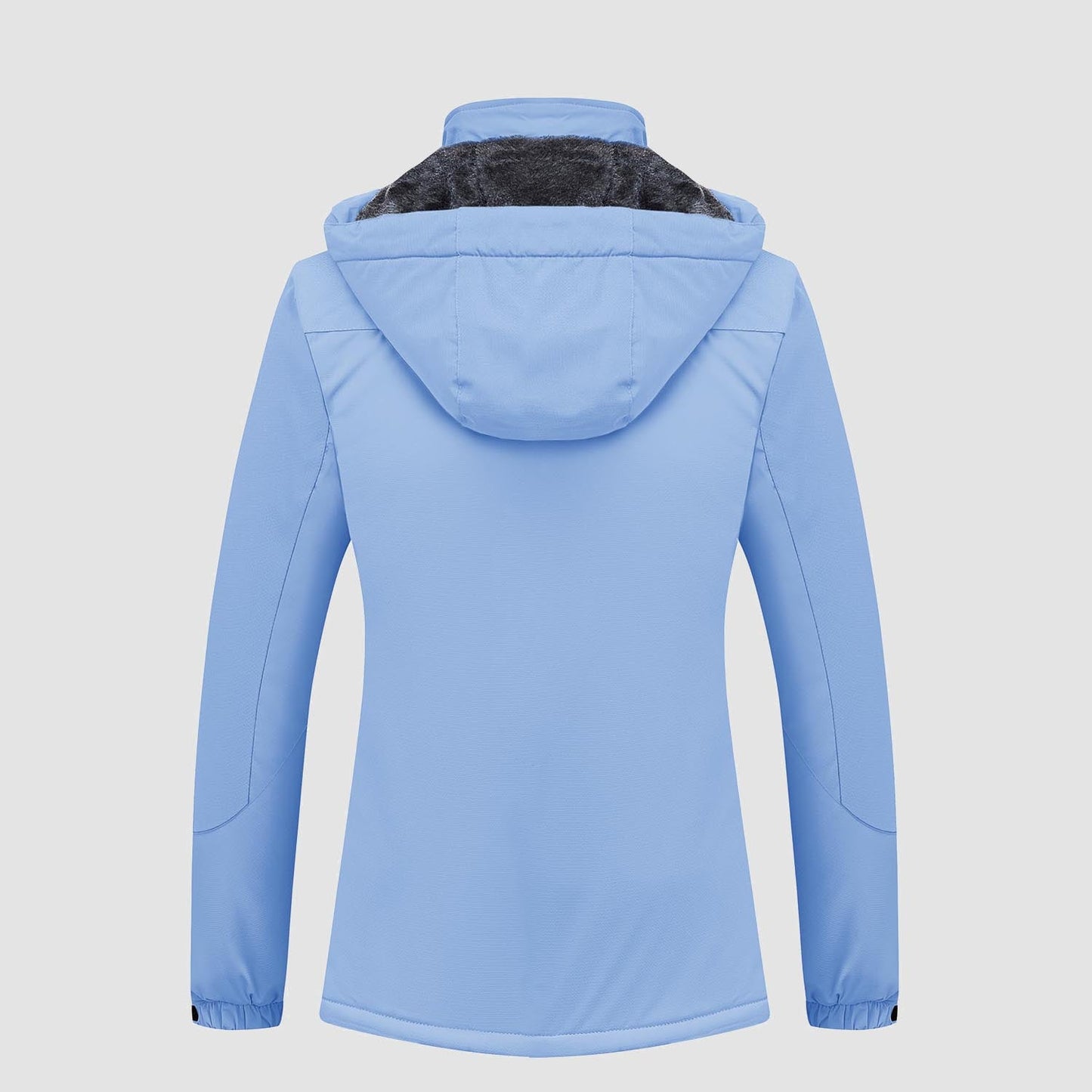 Women's - Fleece Ski Jacket – Water-Resistant, 4 Pockets – Winter Outerwear