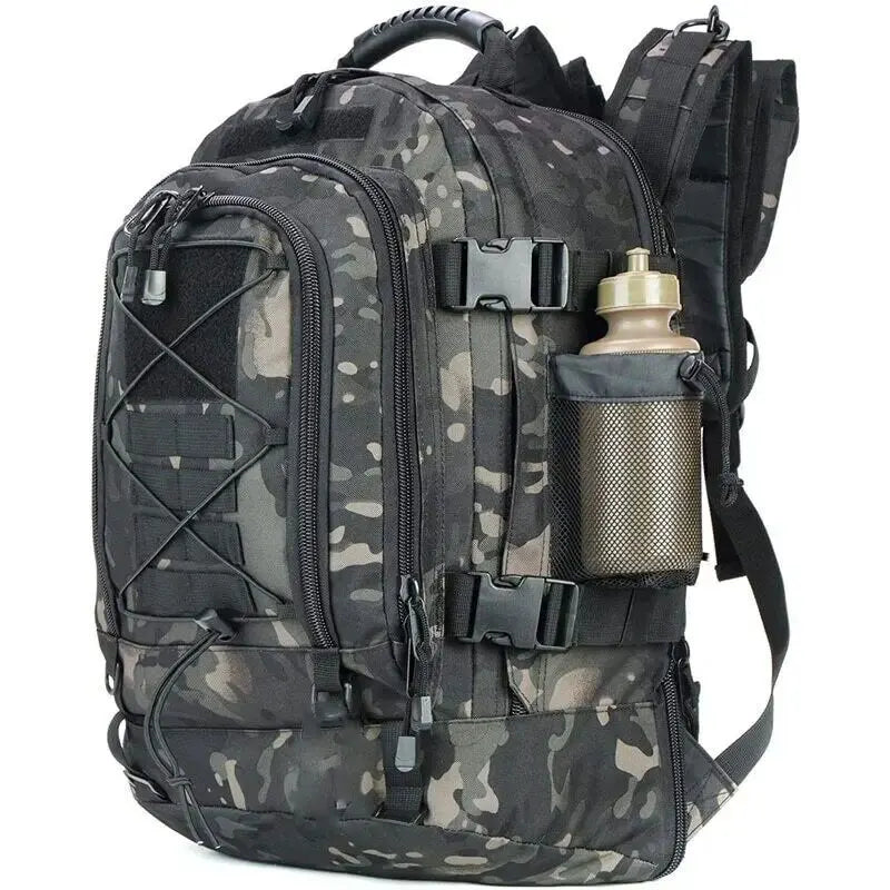 50L - Versatile Tactical Outdoor Backpack - Durable Material - Large Capacity 40L-64L for Travel & Adventure