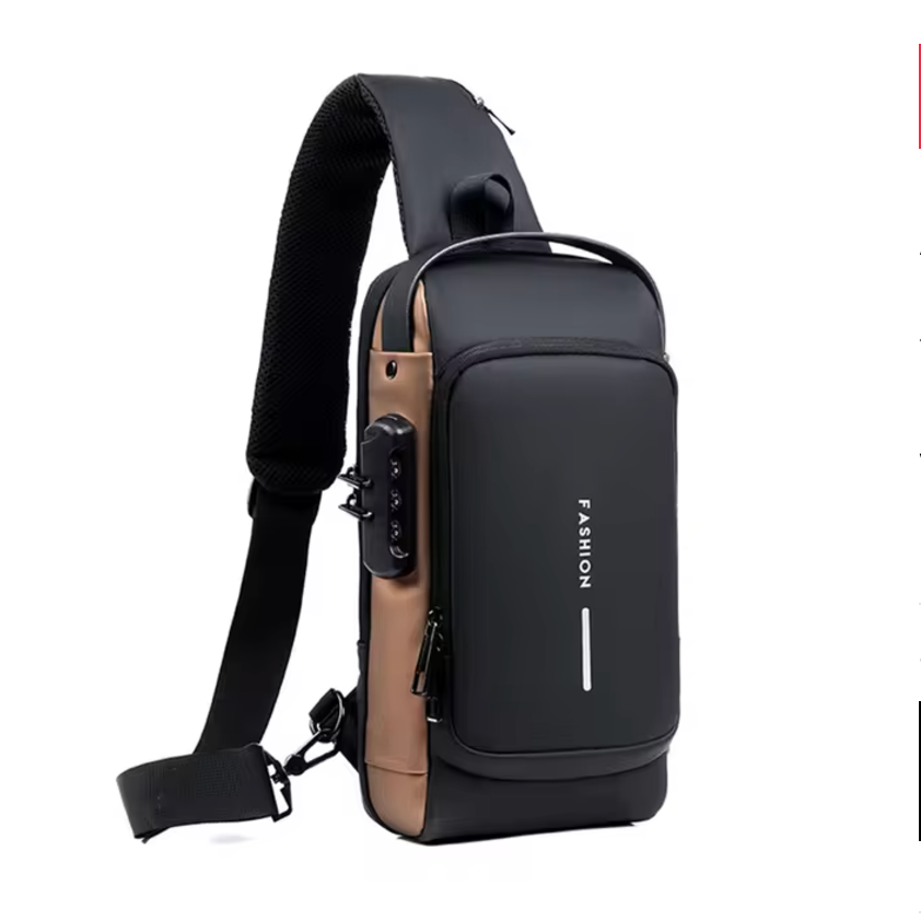 20L - Anti-Theft Waterproof Crossbody Bag - Stylish Travel Essential for Secure Adventures