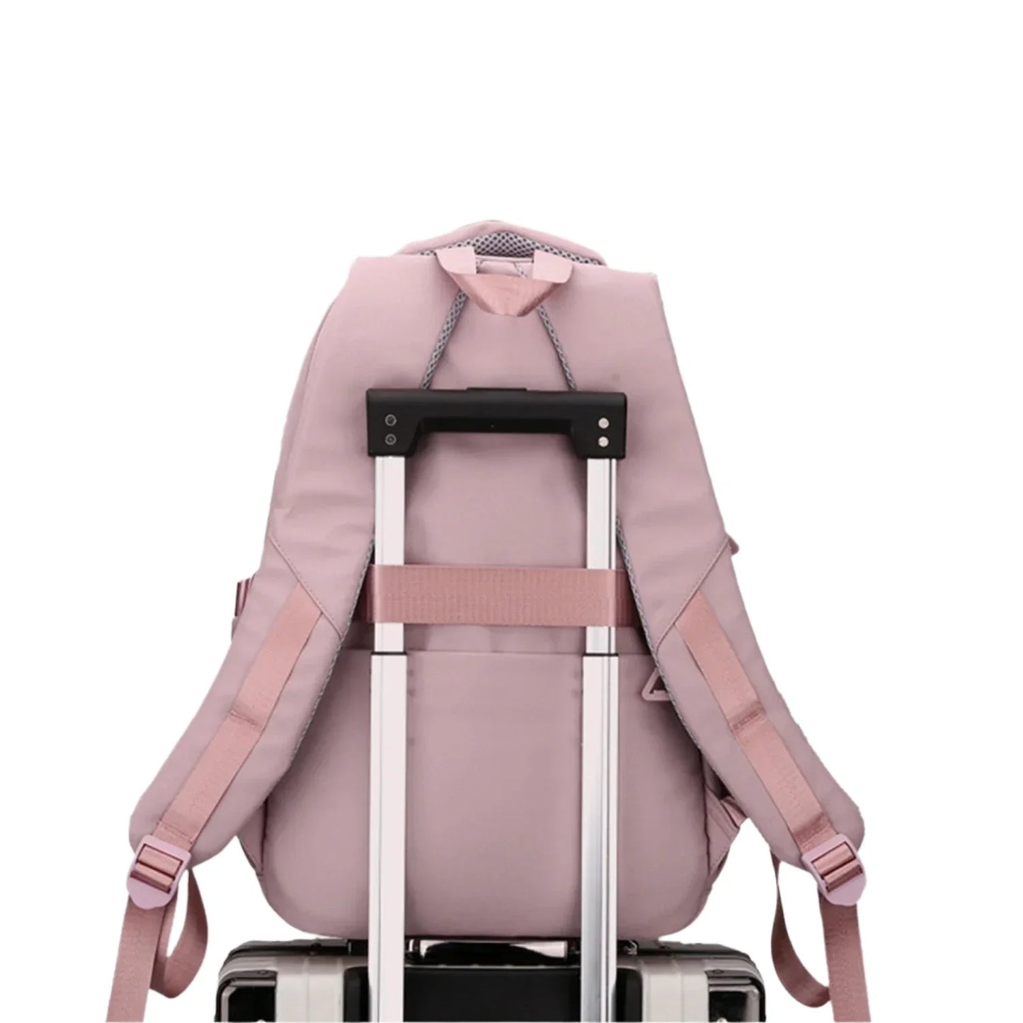 35L - Large Capacity Nylon Laptop Backpack - Cute & Stylish - Perfect for School, Work & Travel