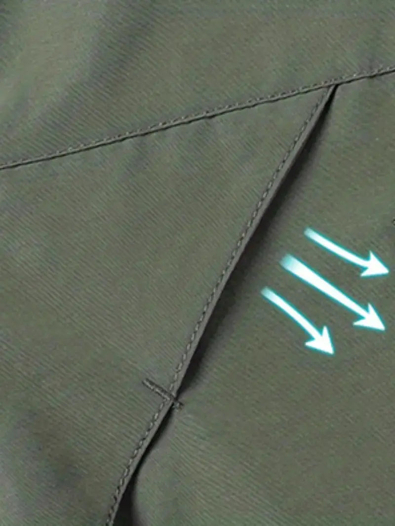 Men's - Waterproof & Windproof Jacket - Stylish Intermediate Jacket for All-Weather Adventures