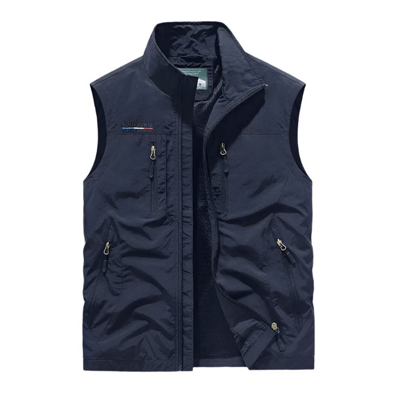 Men's - Utility Vest - Multi-Pocket Design - Outdoor Adventure Vest