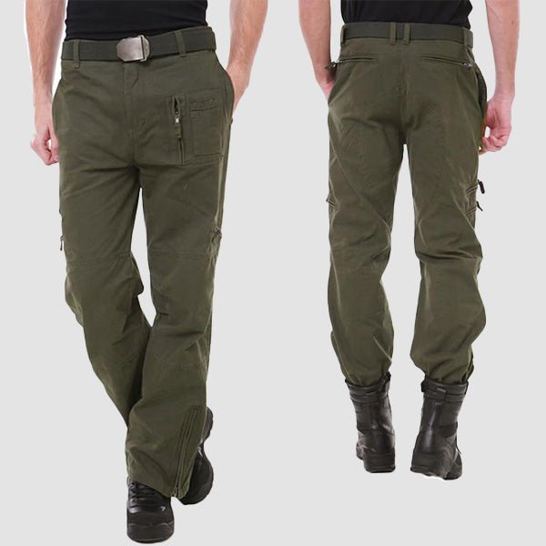 Men's - Tactical Cargo Pants – 9 Pockets, Durable Design – Hiking & Outdoor Wear