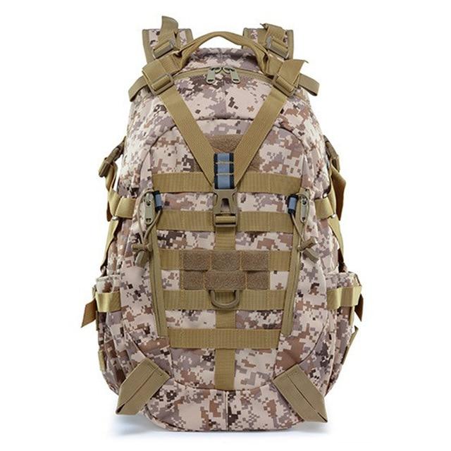 30L - Military Tactical Outdoor Backpack - Durable, Water-Resistant, Lightweight - Ideal for Hiking and Camping