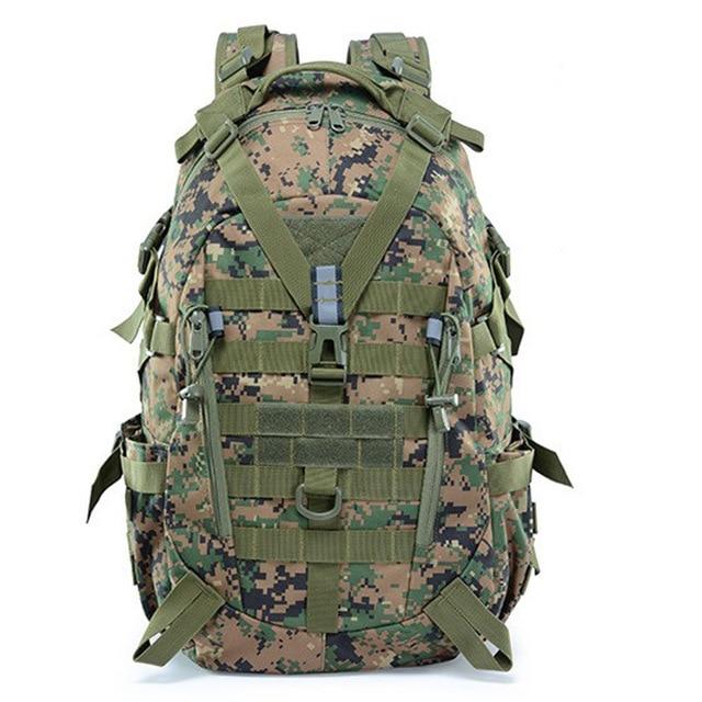 30L - Military Tactical Outdoor Backpack - Durable, Water-Resistant, Lightweight - Ideal for Hiking and Camping