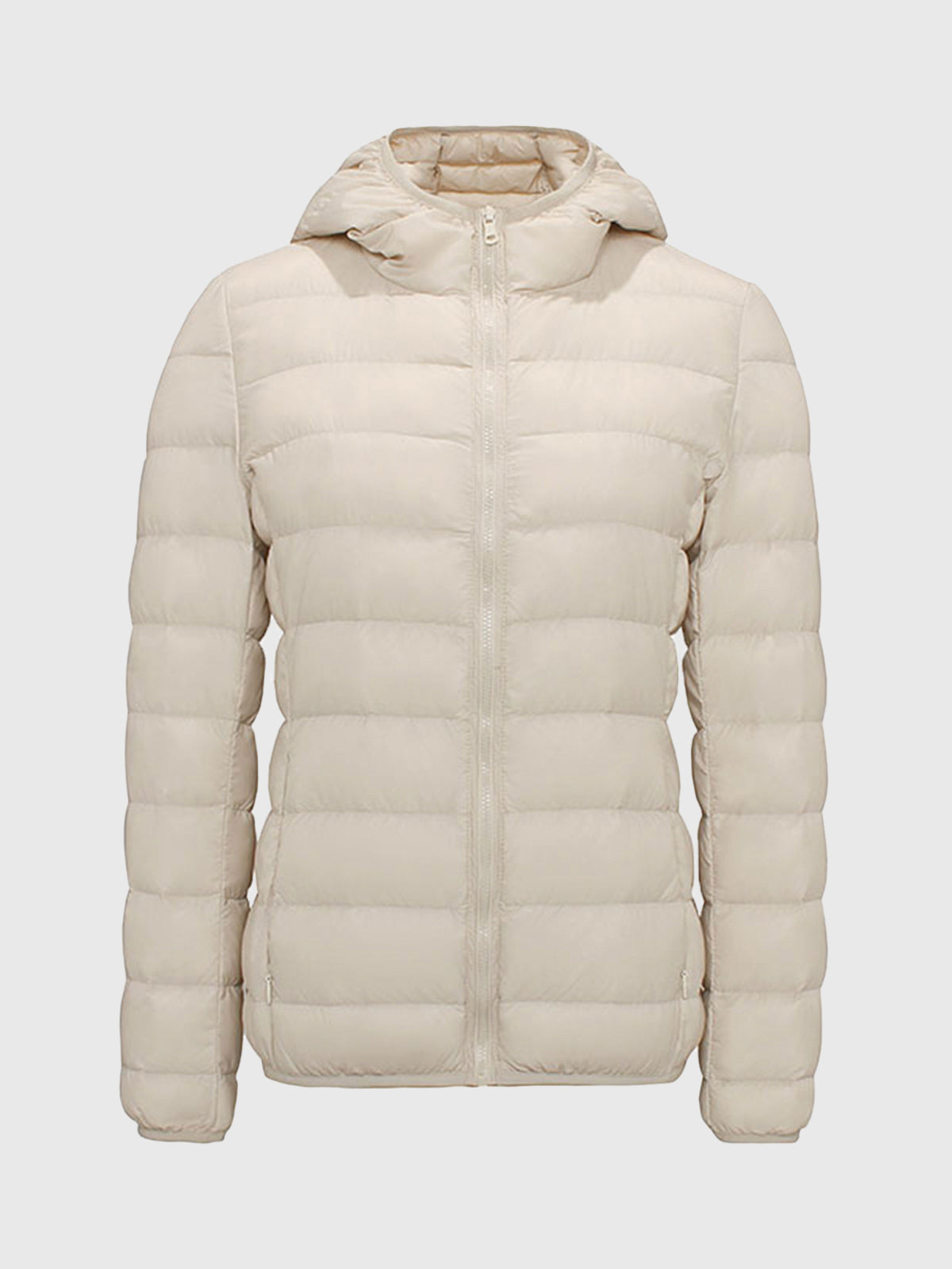 Women's - Featherweight Packable Down Jacket - Hooded Puffer for Cold Weather Travel