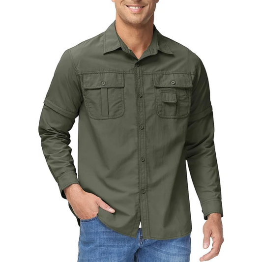 Men's - Convertible Sleeve Outdoor Shirt
