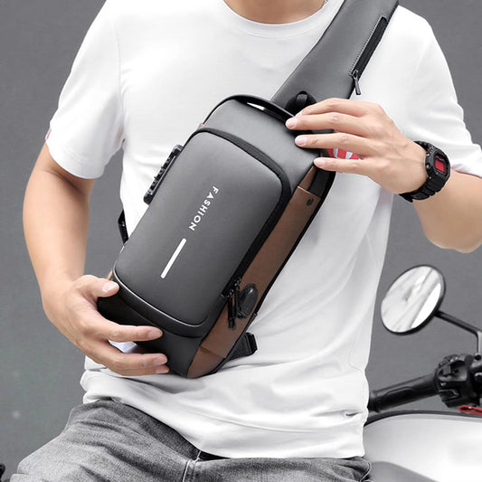 20L - Anti-Theft Waterproof Crossbody Bag - Stylish Travel Essential for Secure Adventures