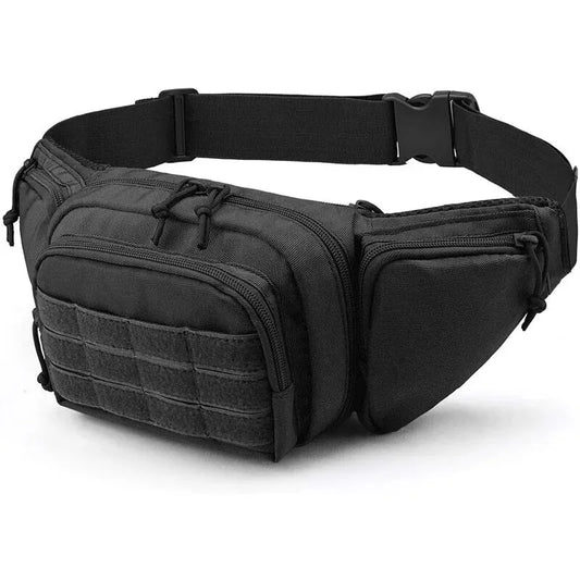 Tactical Waist Bag - Waterproof & Durable - Ideal for Outdoor Adventures and Everyday Use