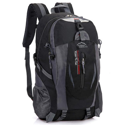 30L - Backpack - Waterproof Nylon - Casual Sport Bag for Youth, Camping, and Laptop Use