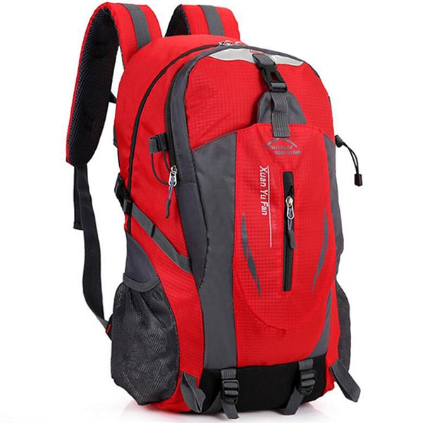 30L - Backpack - Waterproof Nylon - Casual Sport Bag for Youth, Camping, and Laptop Use