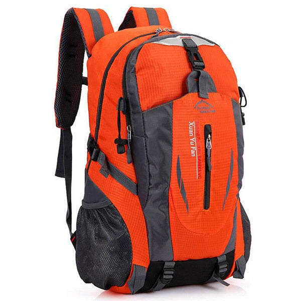 30L - Backpack - Waterproof Nylon - Casual Sport Bag for Youth, Camping, and Laptop Use