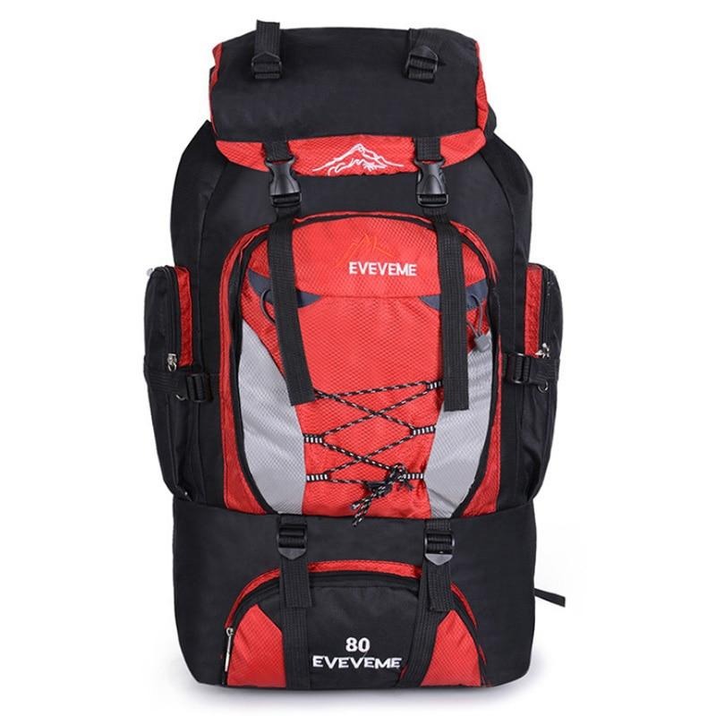 80L - Men's Large Hiking Backpack - Durable Climbing & Camping Gear - Perfect for Outdoor Adventures