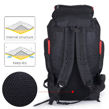 80L - Men's Large Hiking Backpack - Durable Climbing & Camping Gear - Perfect for Outdoor Adventures