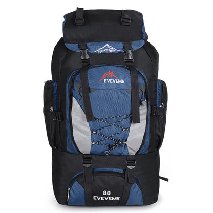 80L - Men's Large Hiking Backpack - Durable Climbing & Camping Gear - Perfect for Outdoor Adventures