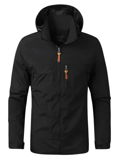 Men's - Waterproof & Windproof Jacket - Stylish Intermediate Jacket for All-Weather Adventures