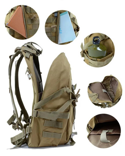 35L Tactical Backpack - Waterproof Nylon