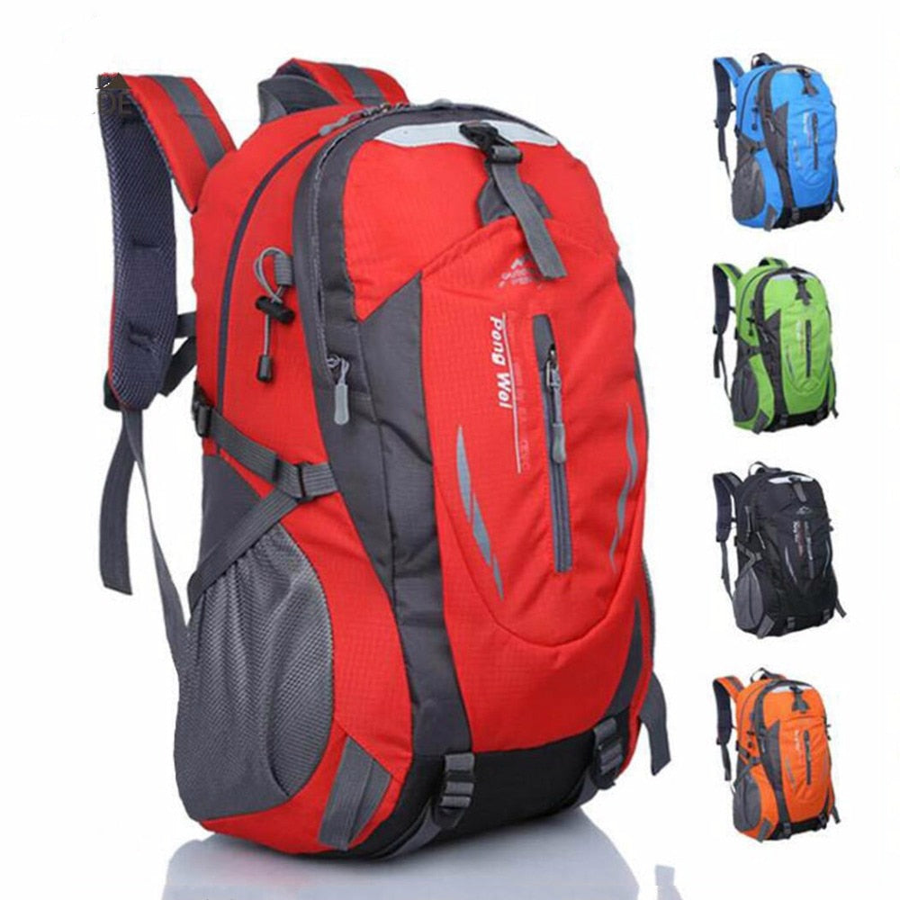 40L - Durable Camping Hiking Backpack with Multiple Compartments - Ideal for Outdoor Adventures