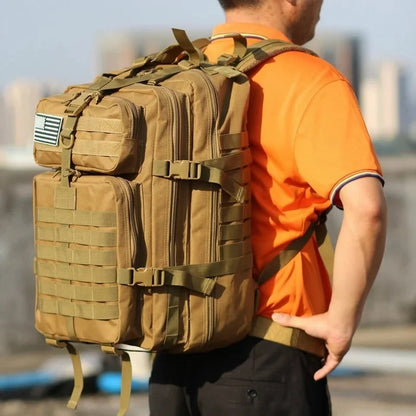 50L Tactical Backpack - Waterproof