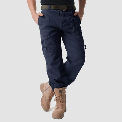 Men's - Tactical Cargo Pants – 9 Pockets, Durable Design – Hiking & Outdoor Wear