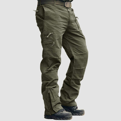 Men's - Tactical Cargo Pants – 9 Pockets, Durable Design – Hiking & Outdoor Wear