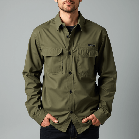 Men's - Convertible Sleeve Outdoor Shirt